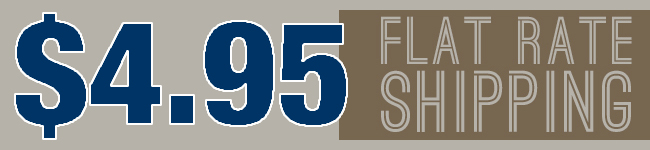 4.95 Flat Rate Shipping