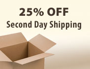 25% off second day
