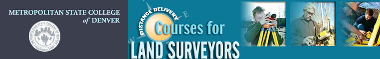Metropolitan St Coll of Denver Surveying & Mapping